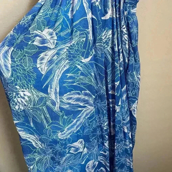 Maaji Floral Print Cover Up Jumpsuit Size Medium - Picture 8 of 16